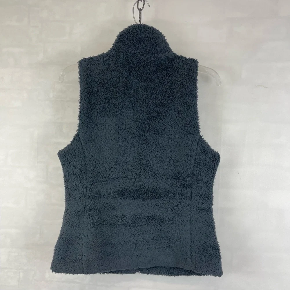 Patagonia Women’s Medium Fleece Zip-Up Vest‎ Gray Sherpa Outdoor Core Piece